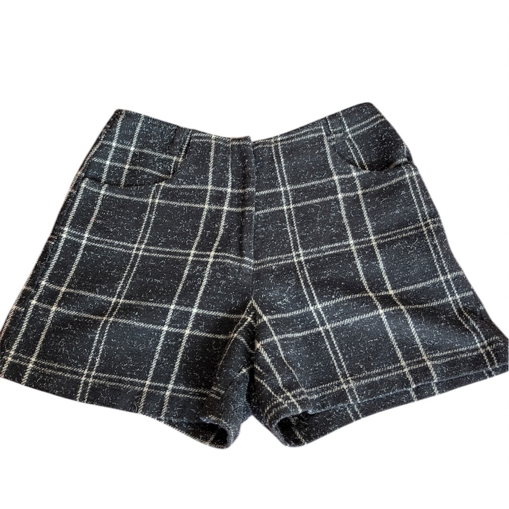 Vintage 90s Esprit Wool Blend High Waist Shorts Made in USA Size 9/10 S M